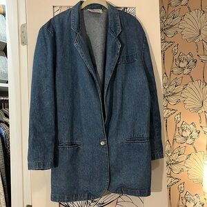 Vintage Original Jordache Denim Blazer